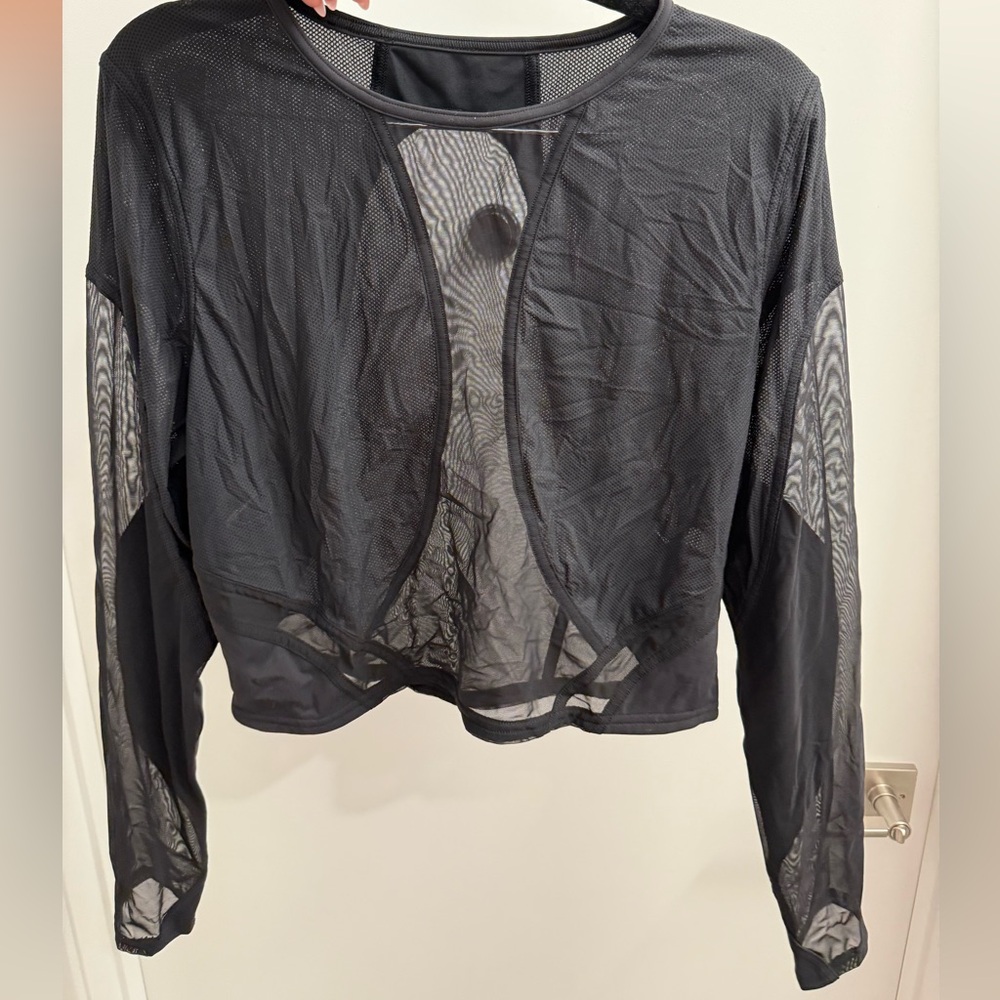 Lululemon Mesh Long Sleeve Top